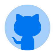 icono github azul