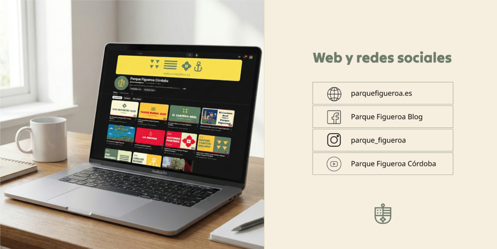 Estudio isotipo Parque Figueroa Córdoba - Frangraf desarrollador web y diseñador gráfico en Córdoba España